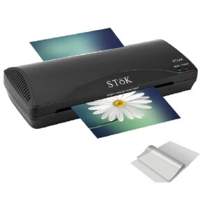 ST-LA4 A4 Hot & Cold Lamination Machine for Home, Office & School | Fits Upto 9 Inch Wide Pages