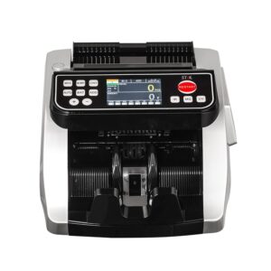 ST-VCM02 Fully Automatic Mix Note Value Counting Machine with Fake Note Detection Using Color Sensors + 3D Technology