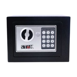 ST-ES1723-B Small Electronic Safe - Secure Locker for Home and Office | Size: 23x17x17 cm | Keep Your Valuables Safe!